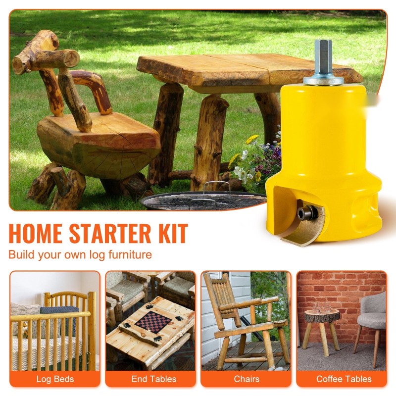 Tappiteräsarja alumiini- ja teräsrunkoinen 25,4 38 50,8 mm pyörötappeihin kaarevilla kaksoisterillä