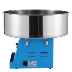 Sähkökäyttöinen hattarakone 1000 wattia ruostumattomalla teräskulholla 6 hattaraa minuutissa sininen