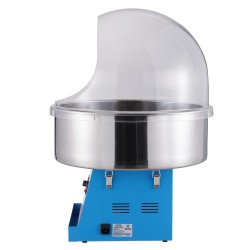 Sähkökäyttöinen hattarakone 1000W ruostumaton teräskulho suojakuvulla sokerimittalla kodin ja pieniin tapahtumiin