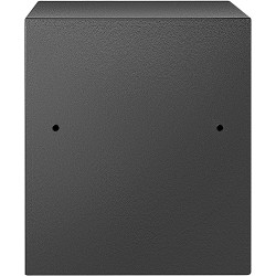 Kassakaappi Q235 teräs 0,048 m³ paloturvallinen musta sormenjälkilukolla digitaalinäppäimistöllä seinäkiinnitys irrotettava