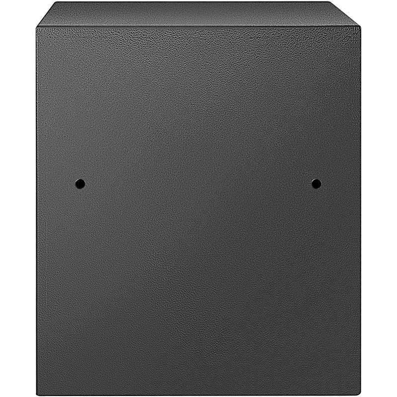 Kassakaappi Q235 teräs 0,048 m³ paloturvallinen musta sormenjälkilukolla digitaalinäppäimistöllä seinäkiinnitys irrotettava