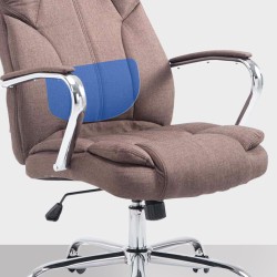 Ergonominen toimistotuoli säädettävällä korkeudella ja keinumekanismilla