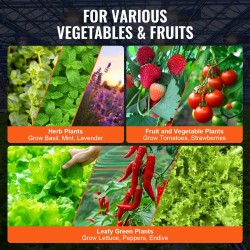 Kierrättävä syvävesiviljelyjärjestelmä 4 ämpäriä 20 l PP-muovi 8 tuuman istutuskorit