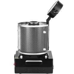 Sulatusuuni kolmen kilogramman grafiittisulatusastiolla digitaaliohjauksella 1150 C kullan ja hopean sulatukseen