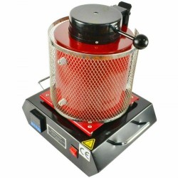 Sulatusuuni kahden kilogramman digitaalinen automaattinen jalometallien sulatukseen grafiittiupokas