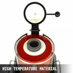 Sulatusuuni kahden kilogramman digitaalinen automaattinen jalometallien sulatukseen grafiittiupokas