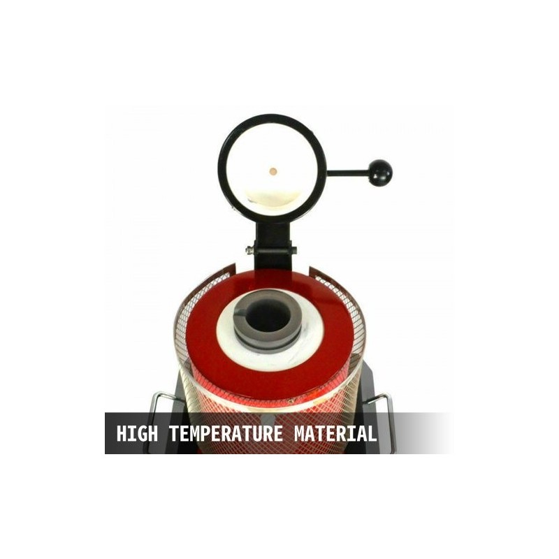 Sulatusuuni kahden kilogramman digitaalinen automaattinen jalometallien sulatukseen grafiittiupokas