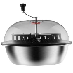 Manuaalinen kulhotrimmeri 24 tuumaa ruostumattomat terät lehtien ja nuppujen viimeistelyyn