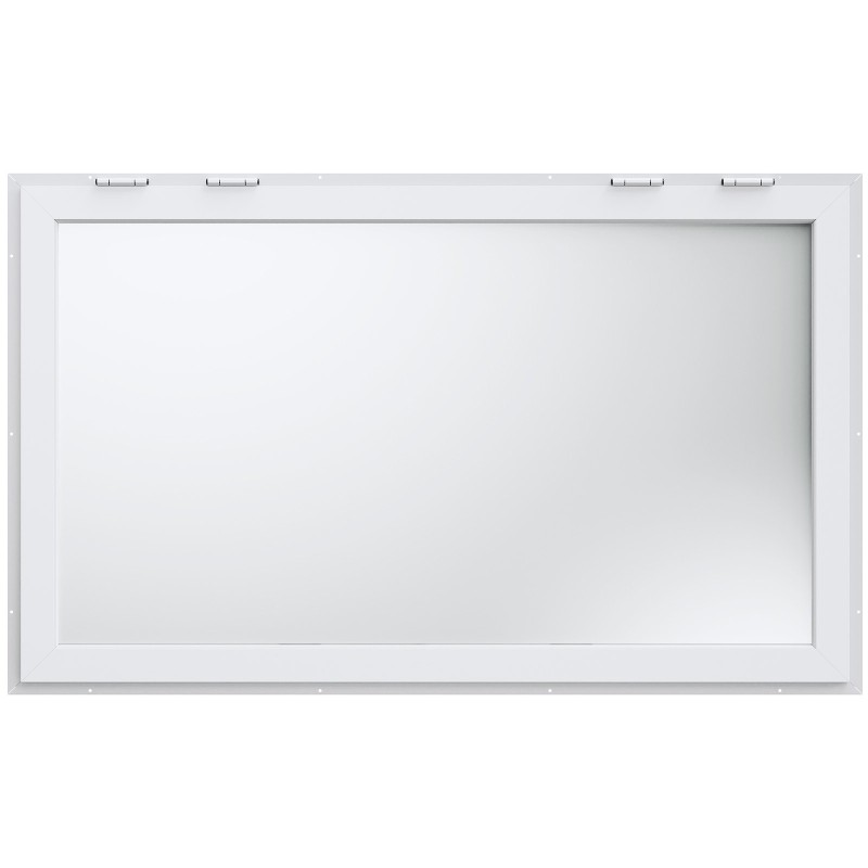 Palveluluukku alumiiniseoksesta 1552x943 mm 4 liukuikkunaa markiisiovi 85 asteen