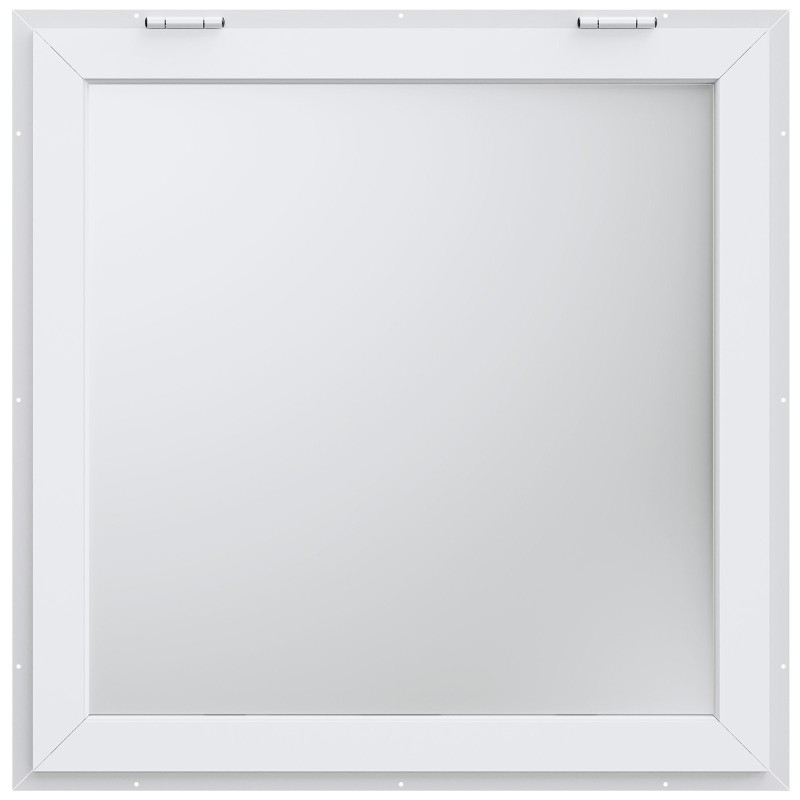 Myyntiluukku alumiiniseoksinen 943x943 mm neljä liukuikkunaa markiisiovi ruokarekkoihin