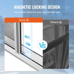 Myyntiluukku ruoka-autoon alumiiniseos 915x610 mm 2 liukuikkunaa markiisiovi ruostumaton teräsverkko