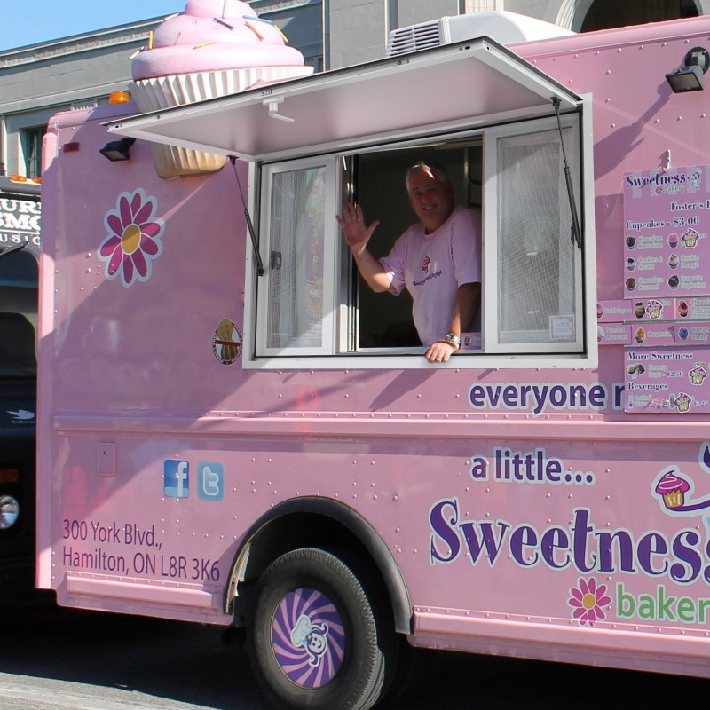 Myyntiluukku ruokavaunuun alumiiniseosrunko asennuskoko 1220x915 mm 4 liukuikkunaa ruostumaton teräsverkko