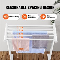 Pyyheteline 5 tankoa muovinen valkoinen T-muotoinen uima-altaalle rannalle