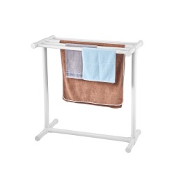 Pyyheteline 5 tankoa muovinen valkoinen T-muotoinen uima-altaalle rannalle