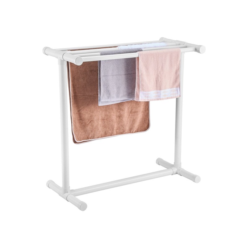 Pyyheteline 5 tankoa muovinen valkoinen T-muotoinen uima-altaalle rannalle