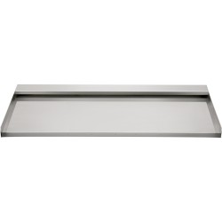 Vesiputoussuutin ruostumattomasta teräksestä 60 x 26 x 8 cm asennustarvikkeilla lampiin