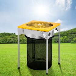 Sähköinen pöytälehtitrimmeri 304 ruostumatonta terästä 18-tuumainen kolmivaihteinen 6 varaterää