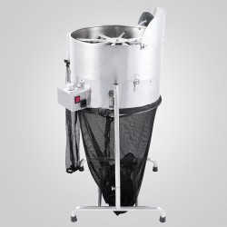 Sähköinen lehtileikkuri 18-tuumainen ruostumaton teräs 40 wattia 3-nopeuksinen