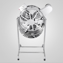 Sähköinen lehtileikkuri 18-tuumainen ruostumaton teräs 40 wattia 3-nopeuksinen