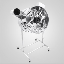 Sähköinen lehtileikkuri 18-tuumainen ruostumaton teräs 40 wattia 3-nopeuksinen