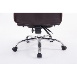 XL-toimistotuoli suurikokoisille säädettävällä jalkatuella ja selkänojalla