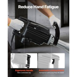 Sähköinen piikkausvasara 2800 W 1200 iskua minuutissa 45 J piste ja tasataltta