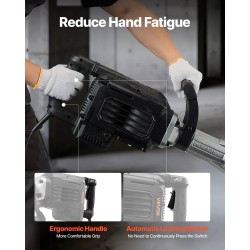 Sähköinen piikkausvasara 3000 wattia 60 joulea 1700 iskua minuutissa alumiiniseosrunko