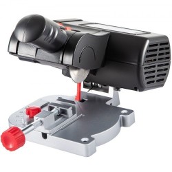 Mini jiirisaha pöytämallinen 90 wattia 0 45 astetta 12 millimetriä kaksi terää