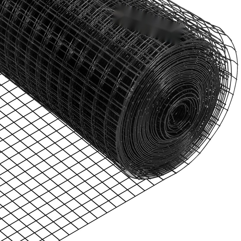 Hitsattu teräsverkkoaita galvanoitu ja vinyylipinnoitettu 122 x 1524 cm 1 tuuman silmäkoko