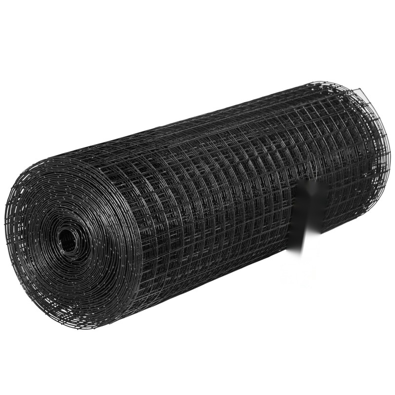 Vinyylipinnoitettu hitsattu teräsverkko 91 x 1524 cm 1 tuuman silmäkoko