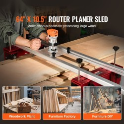 Jyrsinsuksi 6061-alumiiniseos 1625 mm pituus säädettävä leveys 100–270 mm