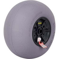 Rantailmapyörät 2 kpl TPU 33 cm kärryihin mukana käsipumppu