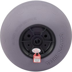 Rantailmapyörät 2 kpl TPU 33 cm kärryihin mukana käsipumppu