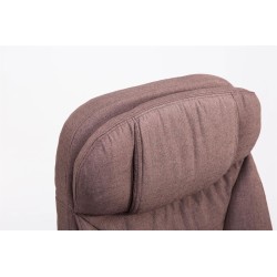 XL-toimistotuoli suurikokoisille säädettävällä jalkatuella ja selkänojalla 160kg