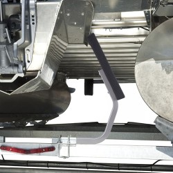 Trailerin ohjainpari sinkittyä terästä 24 tuuman laudoilla venetrailereihin