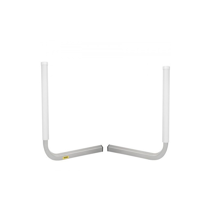 Säädettävä ohjainputkipari 22 tuuman PVC suojilla sinkitystä teräksestä venetrailereille