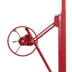 Kipsilevyjen nostin hiiliteräs säädettävä 120 335 cm 68kg kantavuus 122x488cm