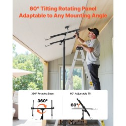 Kipsilevynostin teräsrunkoinen 68 kg kantavuus säädettävä teleskooppivarsi 3353 mm korkeus lukittavat pyörät