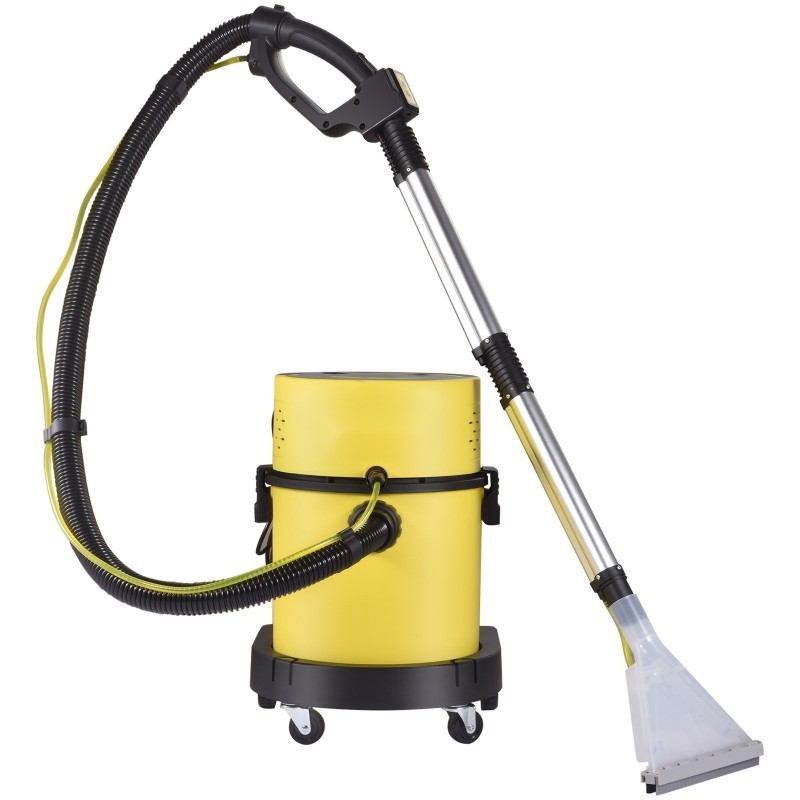 Märkä-kuivaimuri PP-muovi 20 l 1200 W 4-toimintoinen HEPA ja sienisuodatus 5 harjaa