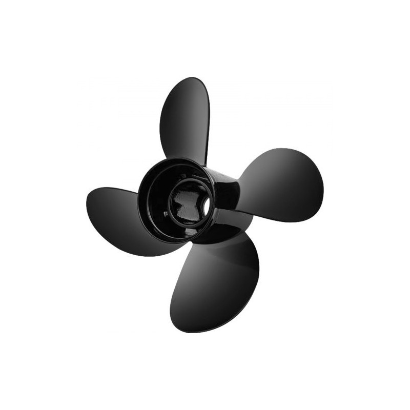 Perämoottorin alumiinipotkuri nelilapainen 10,3 tuumaa 13 tuuman nousu 13 urahammasta oikeakätinen