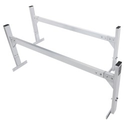 Pakettiauton kattoteline alumiiniseosinen 2 kpl säädettävä 1300–2060 mm 181 kg pora-asennus