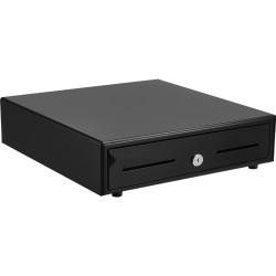 Kassalaatikko teräsrunko ABS lokerot 4 setelilokeroa 5 kolikkolokeroa 33 x 34,3 x 9 cm