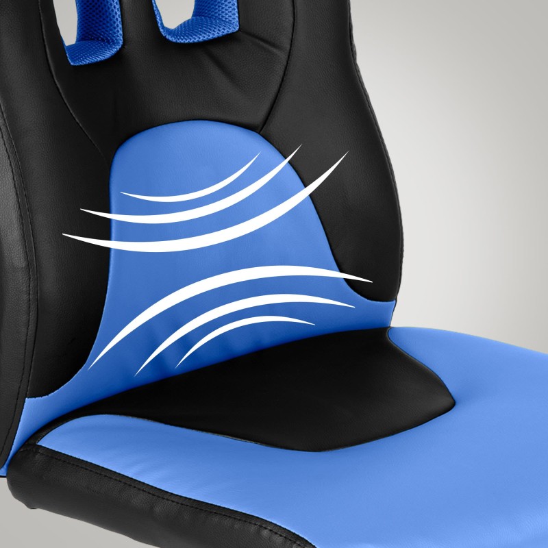 Lasten pelituoli säädettävä ergonominen toimistotuoli keinonahkaa