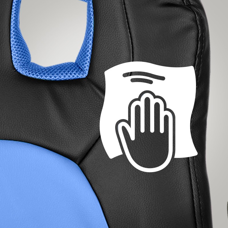 Lasten pelituoli säädettävä ergonominen toimistotuoli keinonahkaa