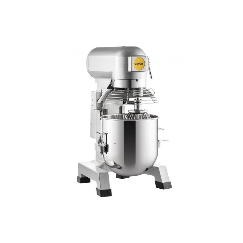 Yleiskone 10Qt 304-ruostumaton teräskulho 450W 3 nopeutta ajastin