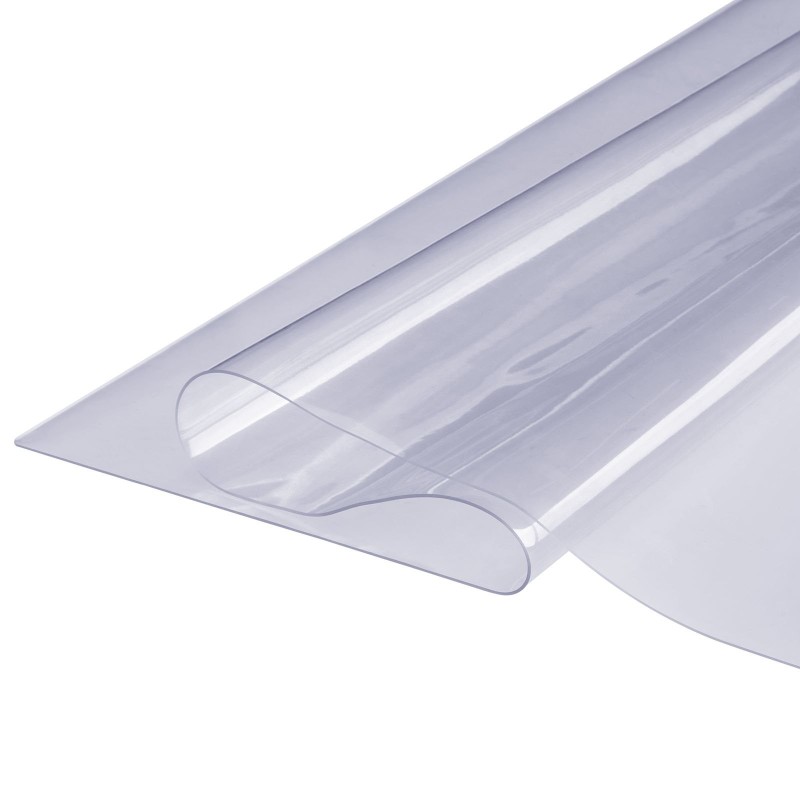 PVC läpinäkyvä pöydänsuojus 306 x 614 mm 1,5 mm kirjoitus ja ruokapöydille