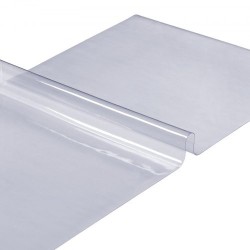 PVC pöydänsuoja läpinäkyvä 613 x 922 mm 1 5 mm paksu ruokapöydälle