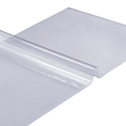 PVC pöydänsuoja läpinäkyvä 457 x 925 mm 1 5 mm suorakulmio