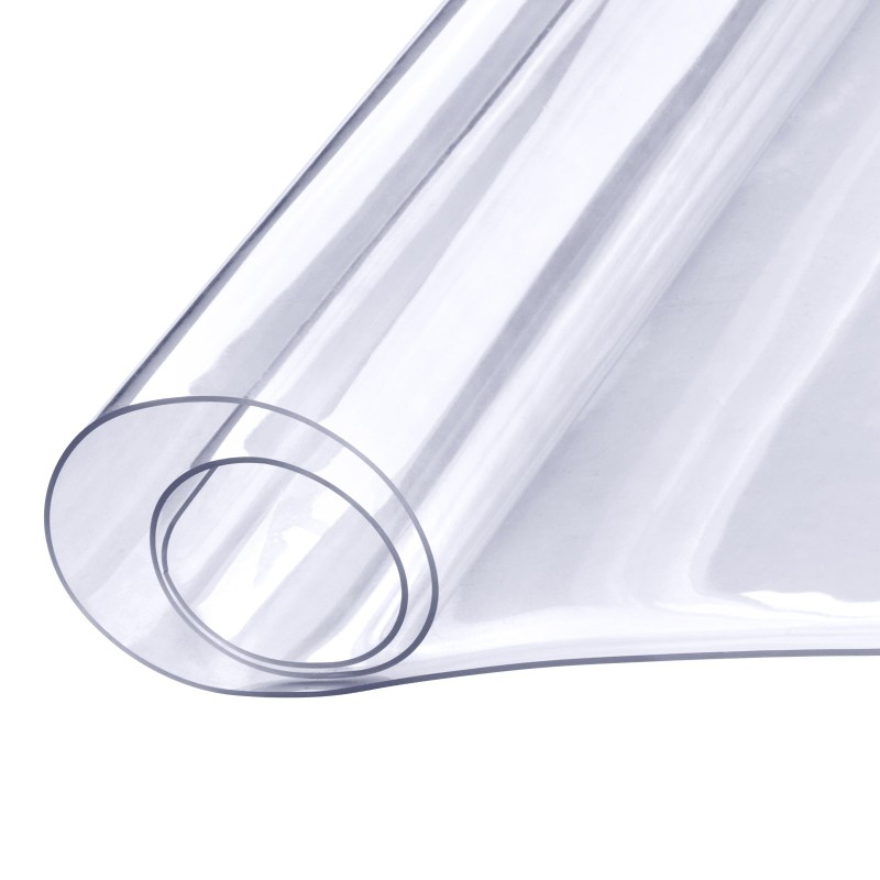PVC-pöydänsuoja läpinäkyvä 457 x 925 mm 1,5 mm suorakulmio