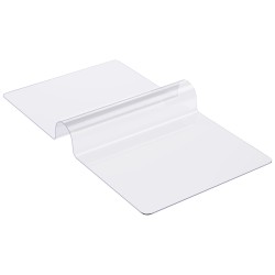 Pöydänsuoja PVC läpinäkyvä 762x1524 mm 1,5 mm paksu leikattava